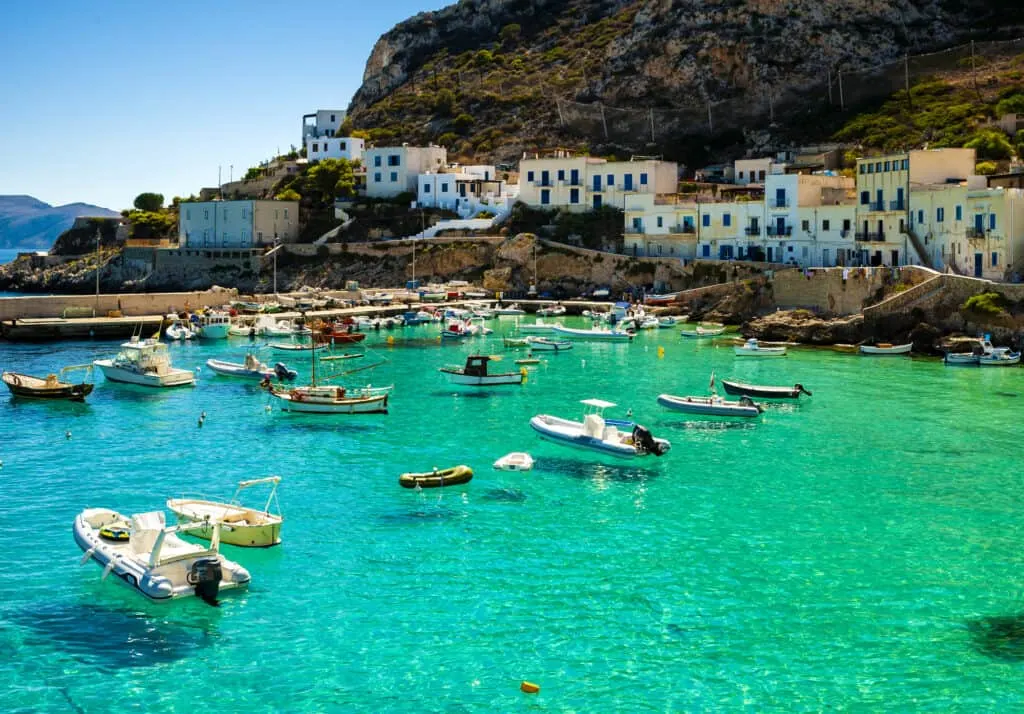 The stunning Levanzo Island in Italy
