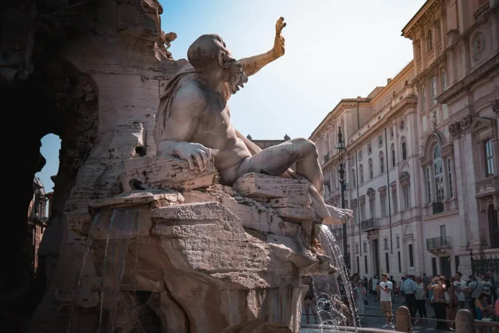 Piazza Navona is a must do when spending one day in Rome