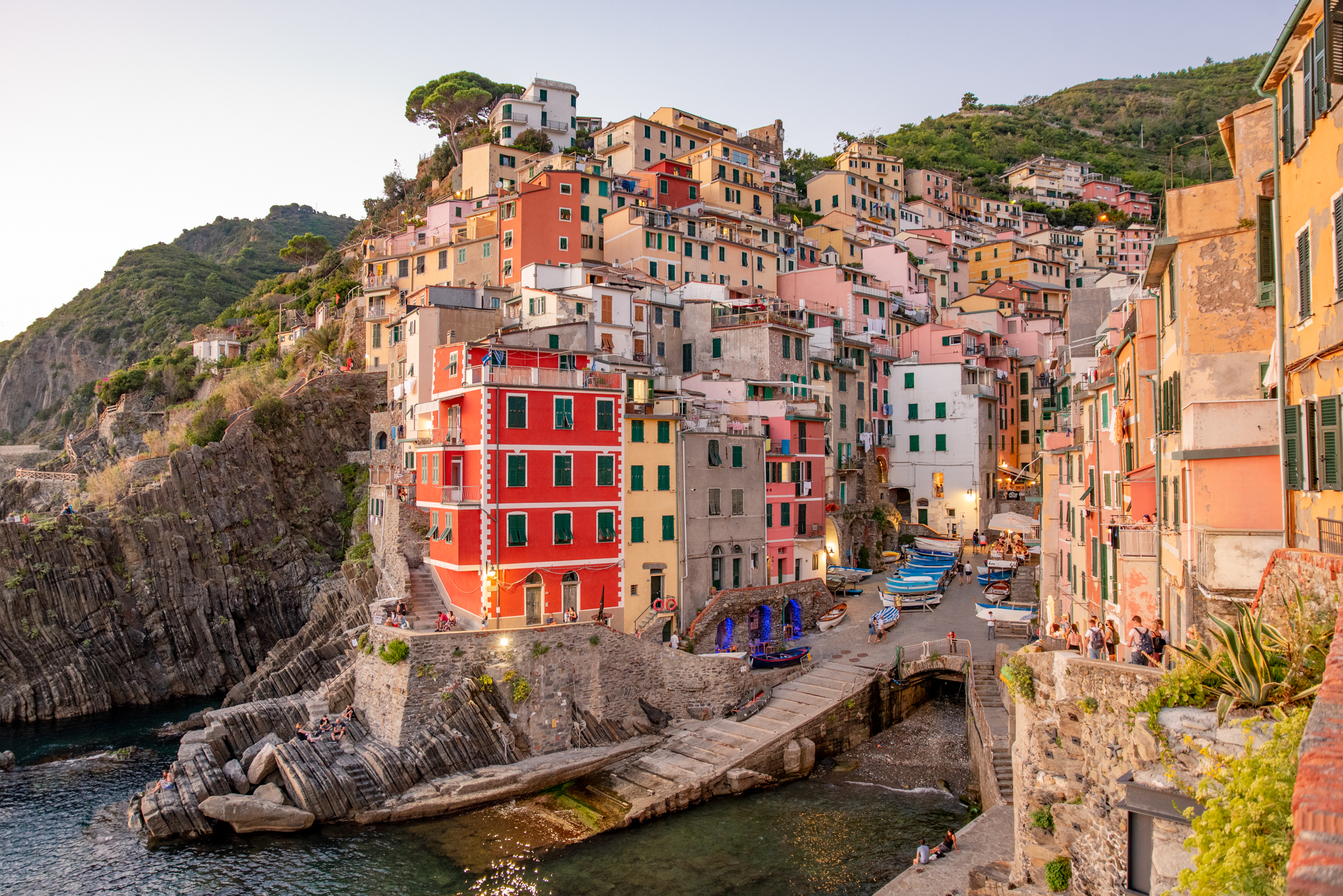 Towns of Cinque Terre Italy
