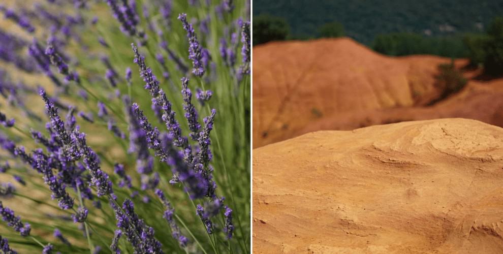 Rustrel, Provence - Home to lush lavender fields and the Colorado Provencal.
