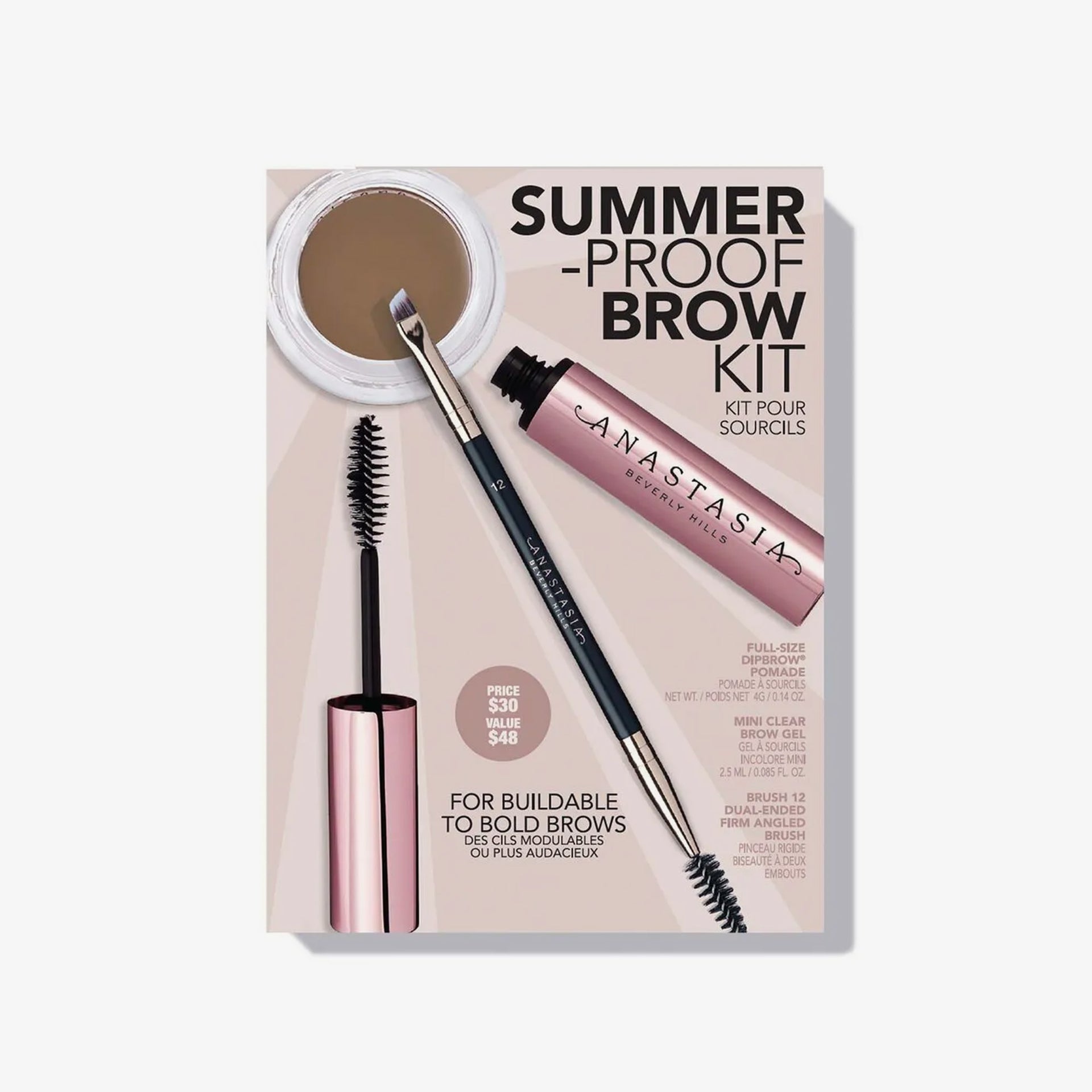 Taupe |Summer-Proof Brow Kit - Taupe